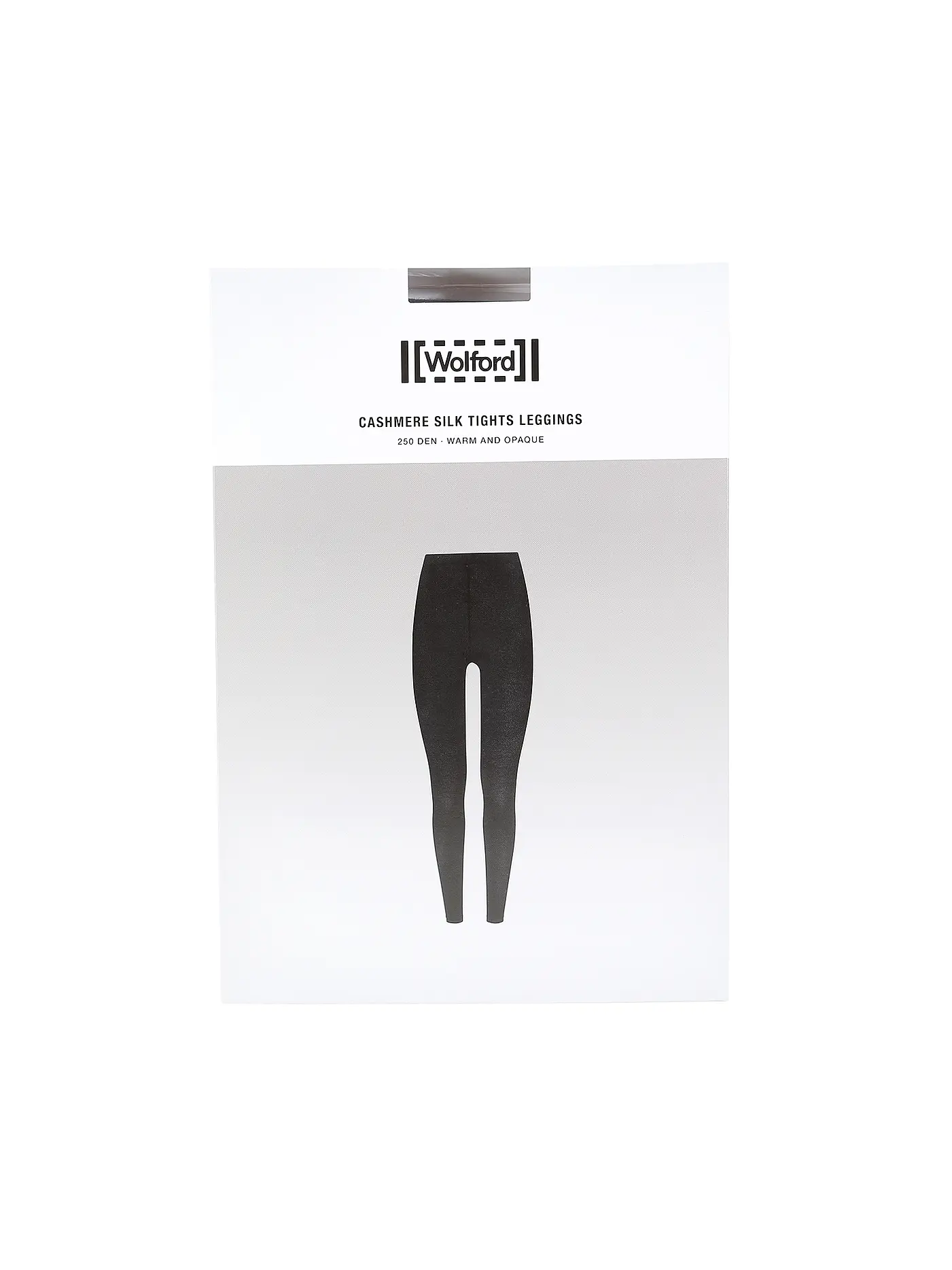 WOLFORD | Kaschmirleggings KASCHMIR-SEIDE (schwarz) | 